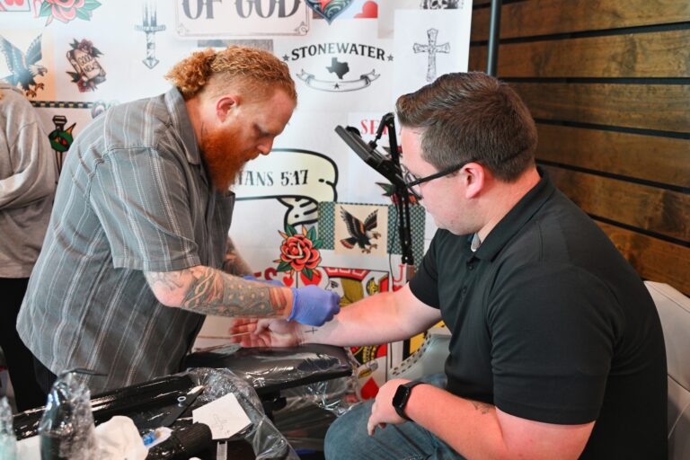 TX Megachurch Gives Congregants Free Cross Tattoos For Palm Sunday?