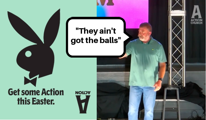 Pastor Who Used Playboy Bunny in Easter Promo Blasts Critics ‘I apologize for nothing’