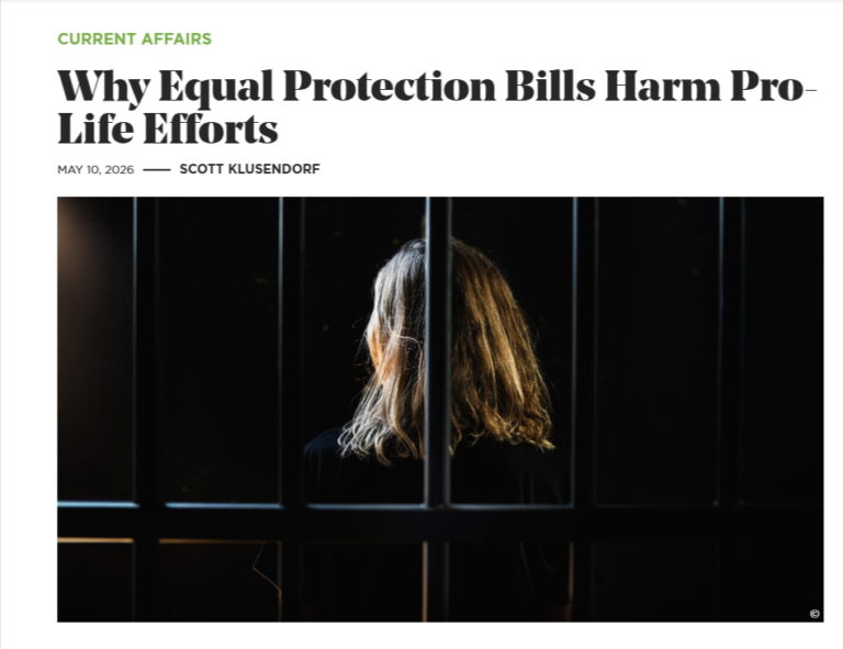 Scott Klusendorf And The Gospel Coalition Says We’re Not Ready To Fully Protect The Littlest Babies