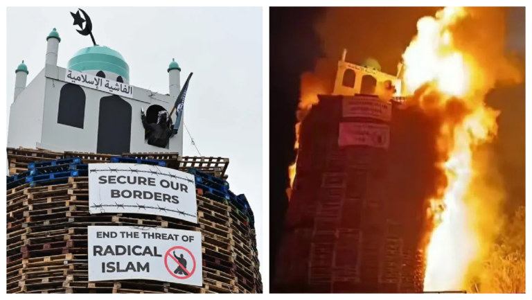 Archbishops Condemn Mosque Effigy on Unionist Bonfire as ‘Grossly Offensive’
