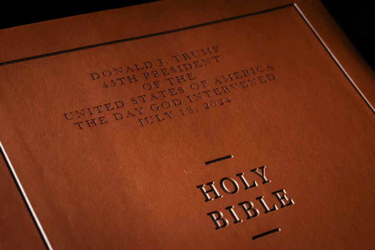 Trump Earned $208,000 From Bible Sales, Records Reveal