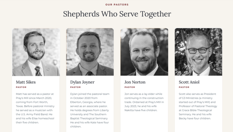 Four ‘Pray’s Mill Baptist Church’ Pastors Resign Over G3 Plagiarism Dossier Scandal