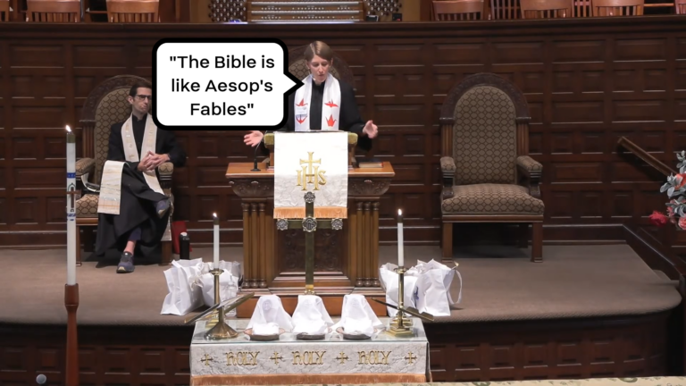 Methodist Pastor Insists the Bible is Full of Mistakes and Contradictions- Compares it to ‘Aesop’s Fables’