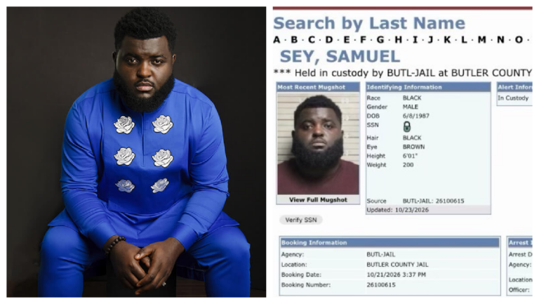 Samuel Sey (@SlowToWrite) Arrested And Held For ICE In Ohio Jail